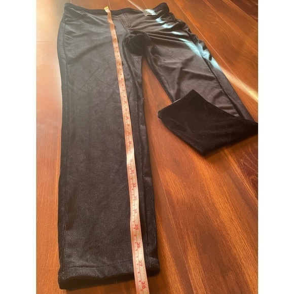 DASH Knit Black Corduroy Pull On Pants size PL - Picture 8 of 8
